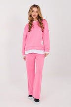 Rosa / Universale Completo jogging in viscosa elasticizzata