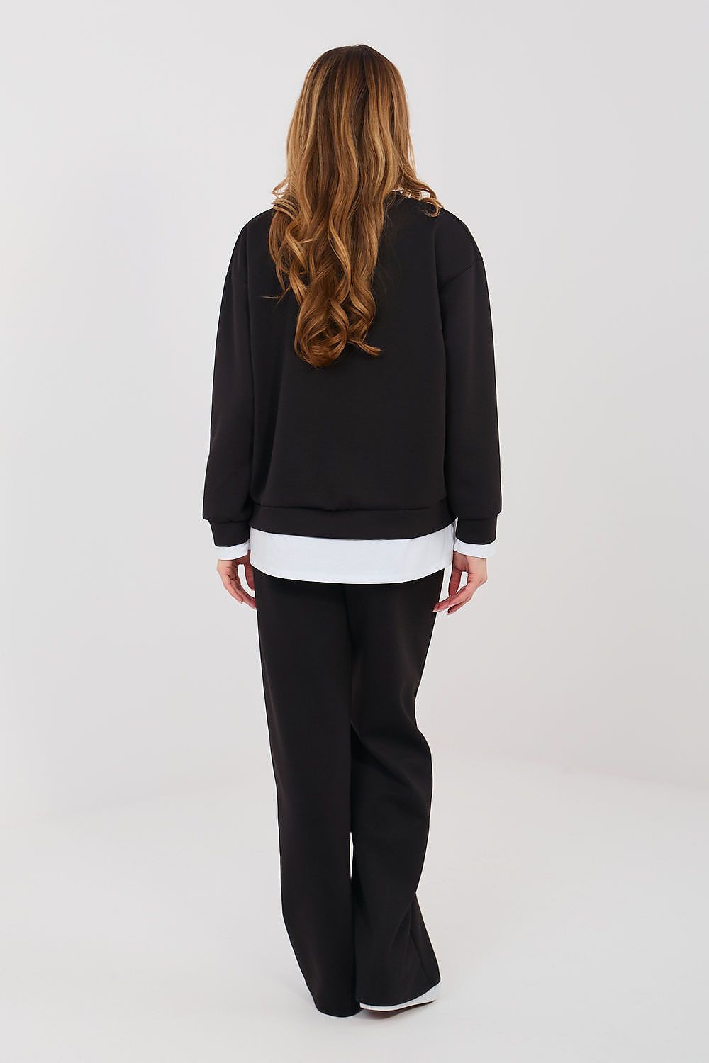 Completo jogging in viscosa elasticizzata - CRISTINA