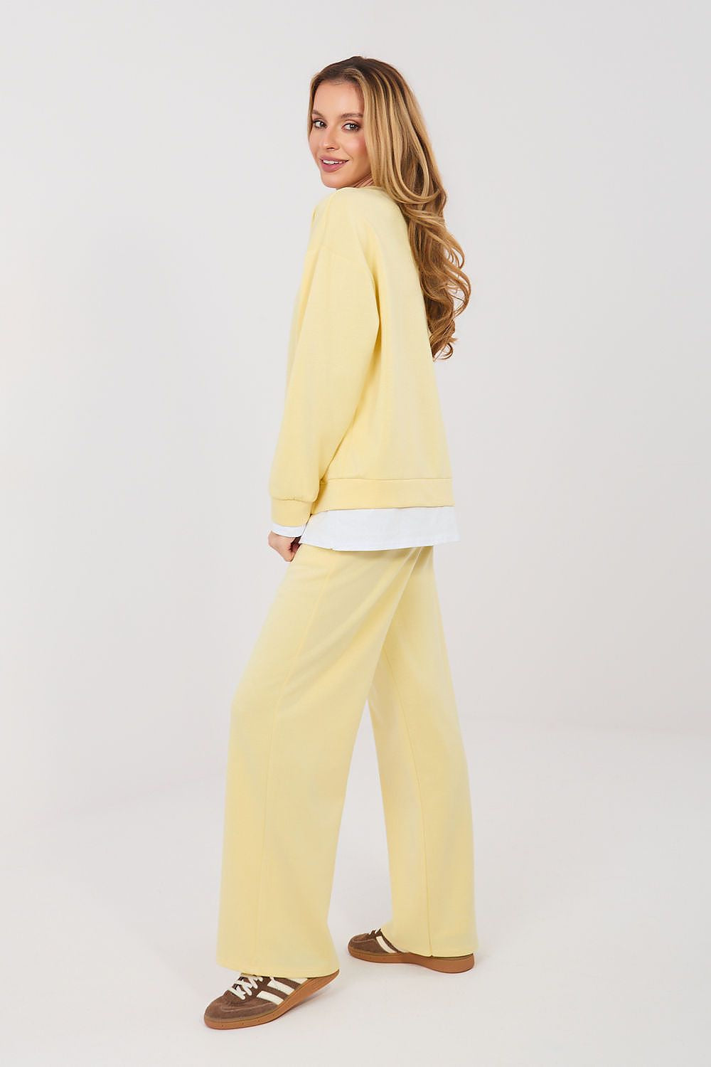 Completo jogging in viscosa elasticizzata - CRISTINA