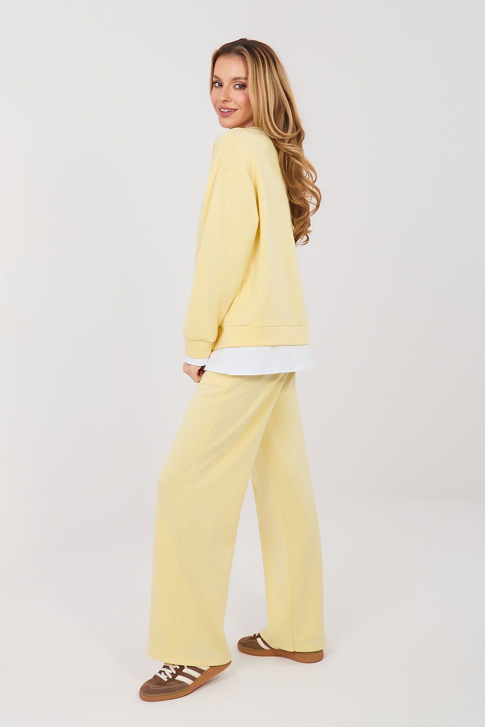 Completo jogging in viscosa elasticizzata - CRISTINA