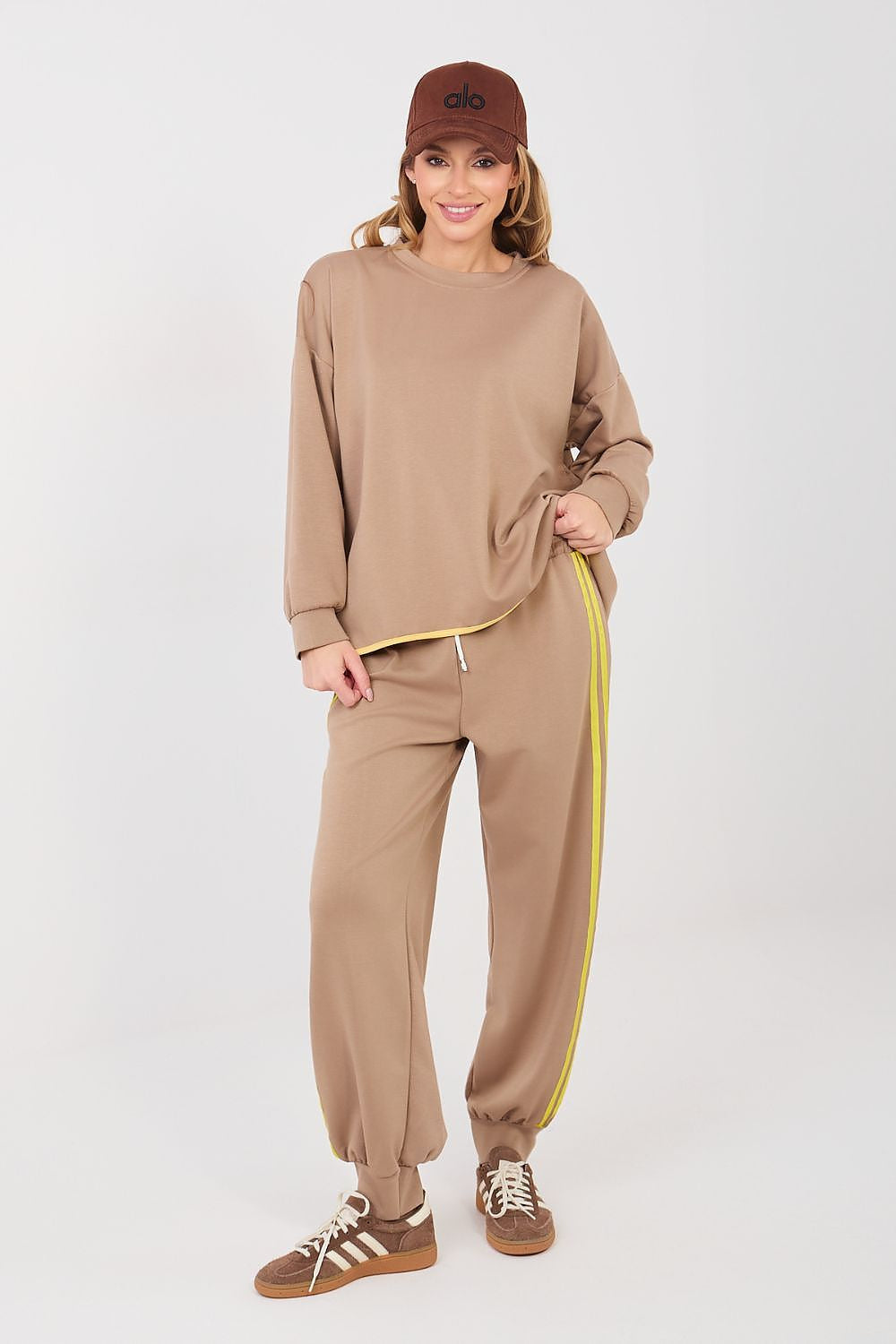 Completo jogging in viscosa elasticizzata - LORVINA - 224610