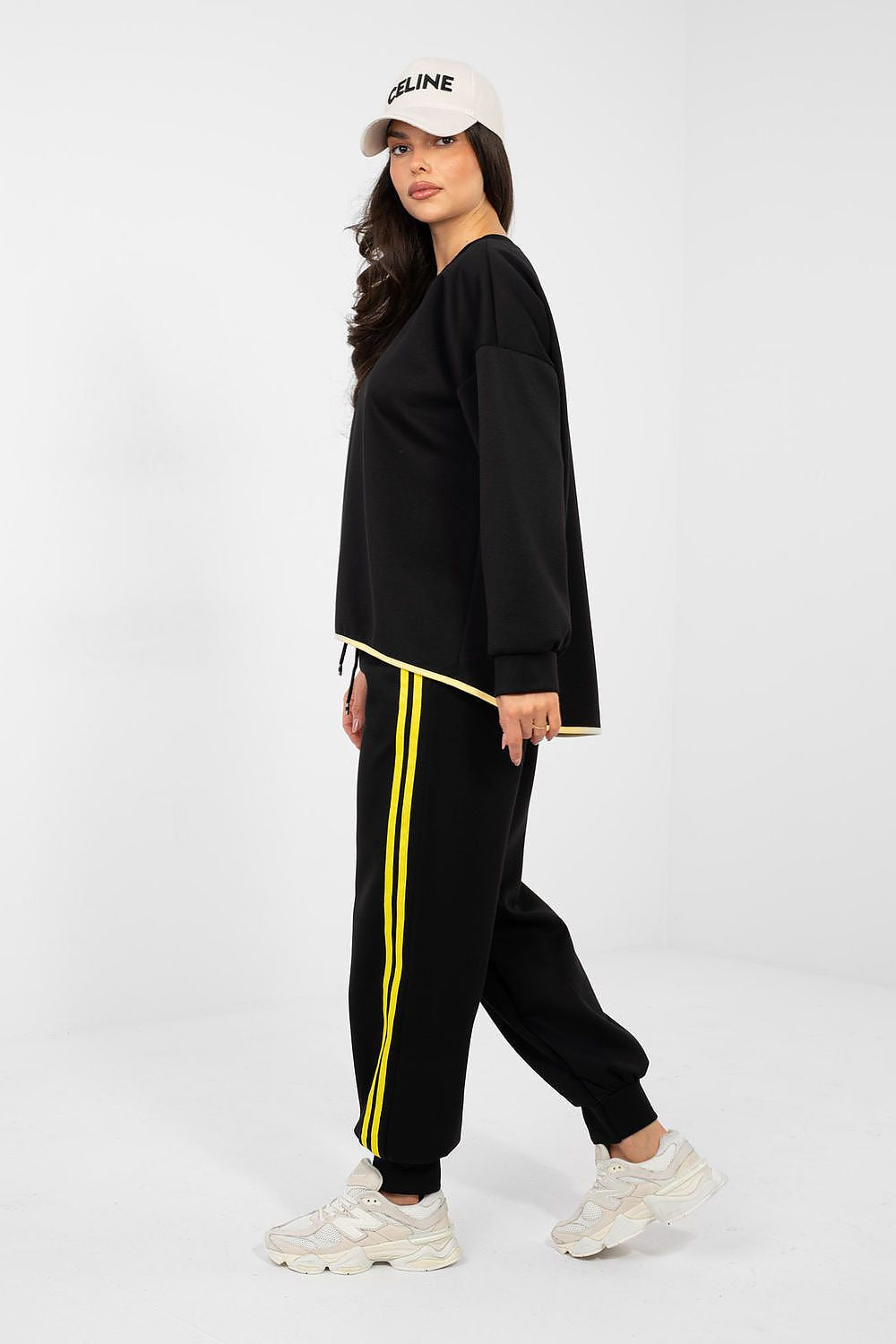 Completo jogging in viscosa elasticizzata - LORVINA - 224610
