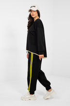 Completo jogging in viscosa elasticizzata - LORVINA - 224610
