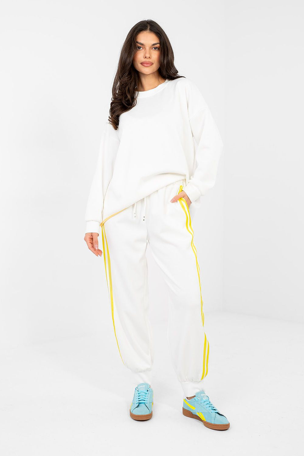 beige 3 / universale Completo jogging in viscosa