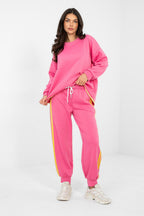 Completo jogging in viscosa elasticizzata - LORVINA - 224610
