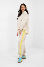 Completo jogging in viscosa elasticizzata - LORVINA - 224610