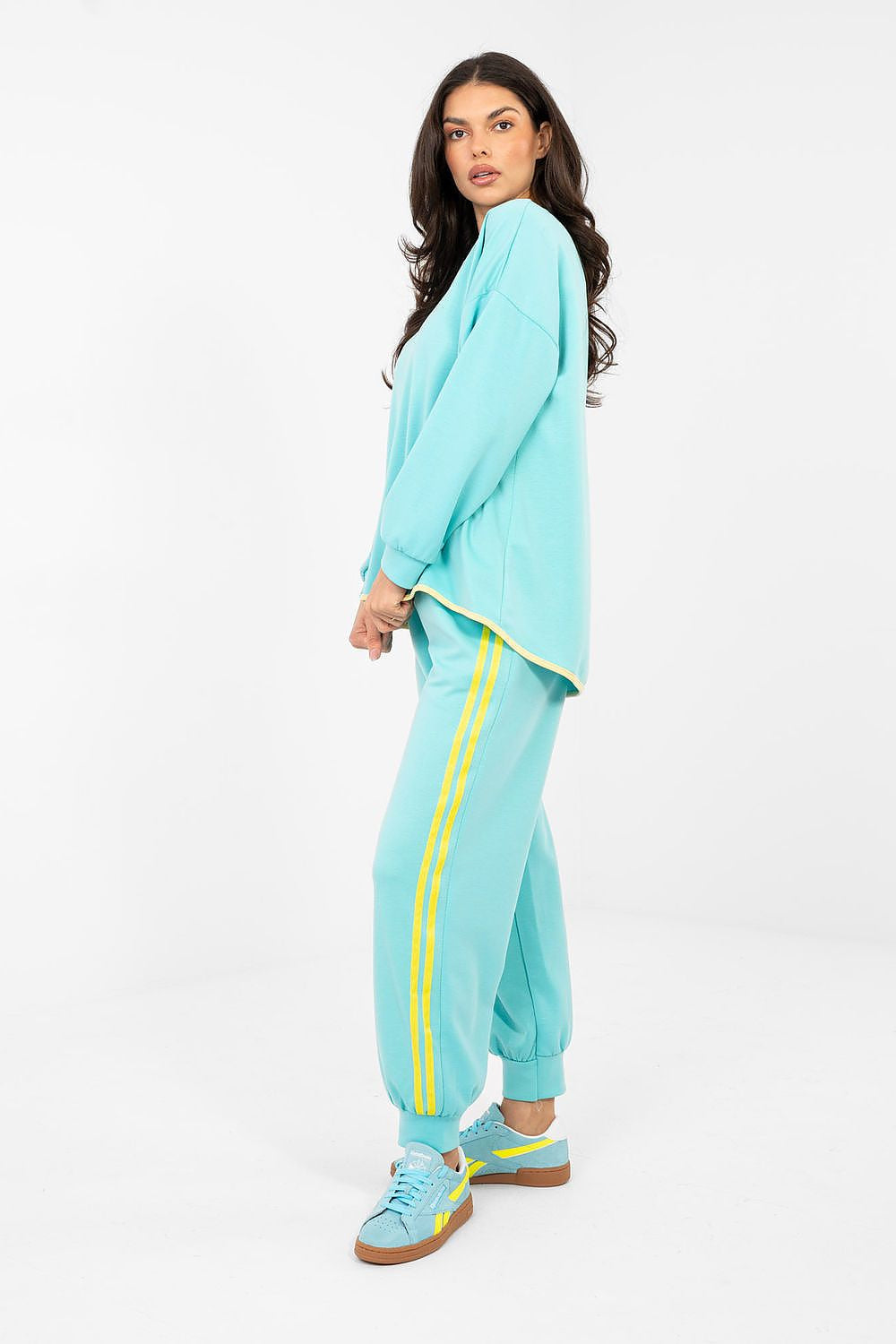 Completo jogging in viscosa elasticizzata - LORVINA - 224610