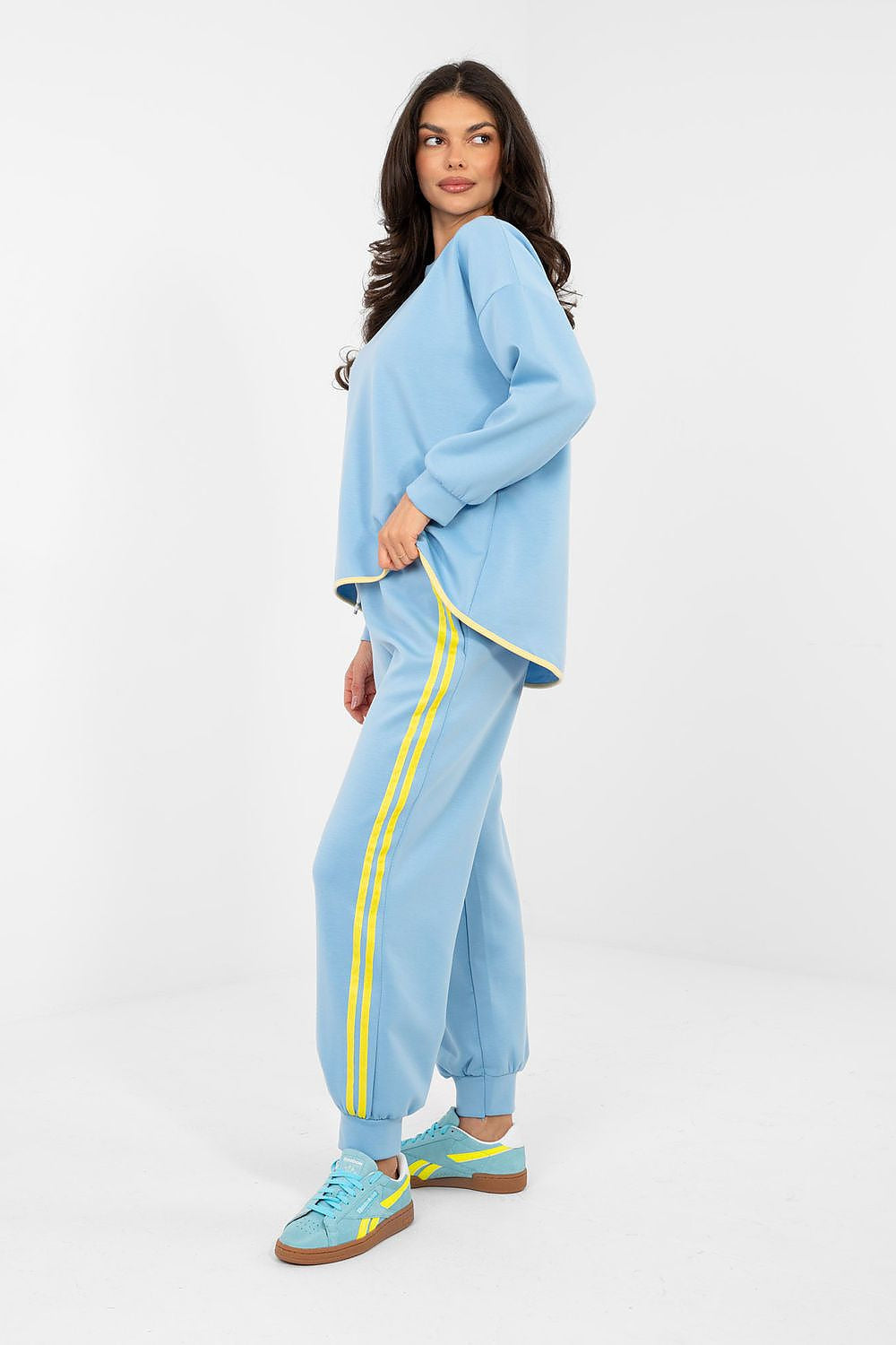 Completo jogging in viscosa elasticizzata - LORVINA - 224610