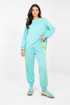 Completo jogging in viscosa elasticizzata - LORVINA - 224610