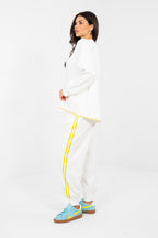 Completo jogging in viscosa elasticizzata - LORVINA - 224610