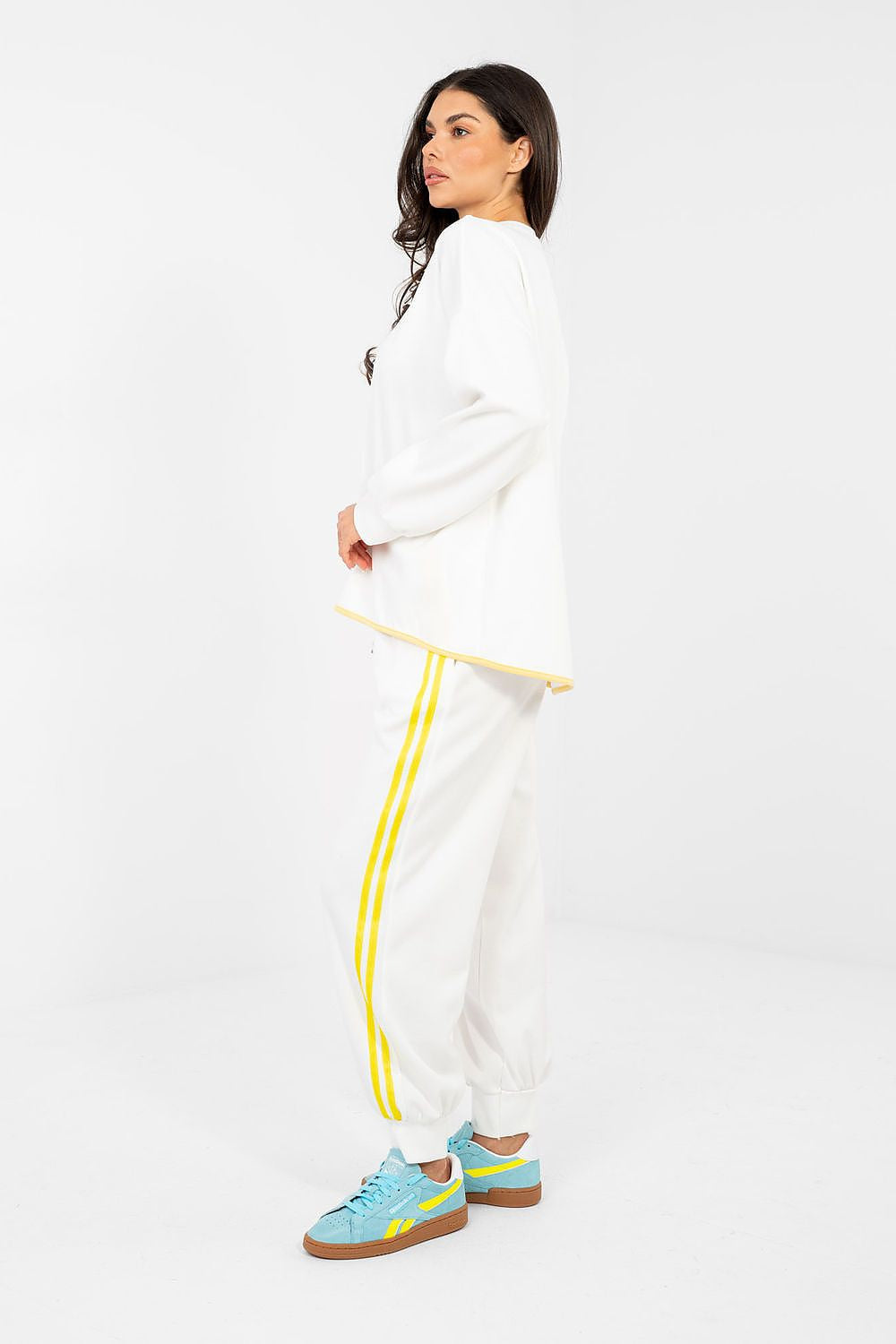 Completo jogging in viscosa elasticizzata - LORVINA - 224610