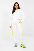 beige 3 / universale Completo jogging in viscosa