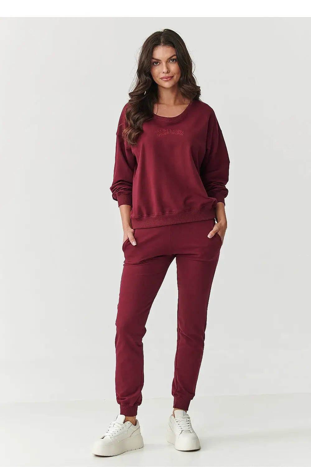 Completo sportivo da donna in cotone - 21692