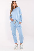 Azzurro / Universale Completo sportivo da donna in cotone