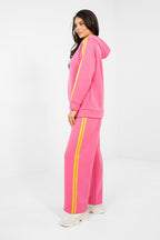 Completo sportivo donna con felpa cappuccio e zip - EMILY