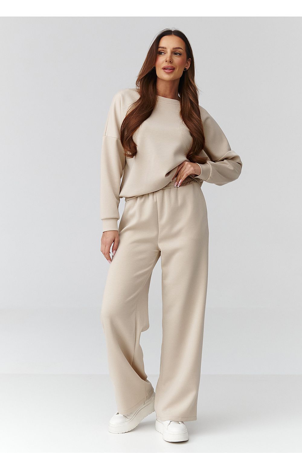 Completo sportivo da donna con felpa oversize - FRESIA