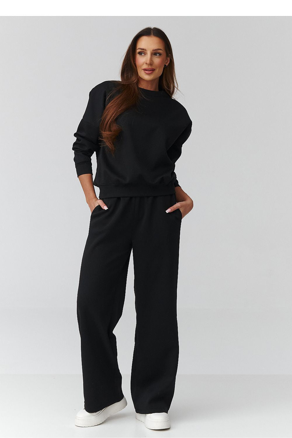 Completo sportivo da donna con felpa oversize - FRESIA