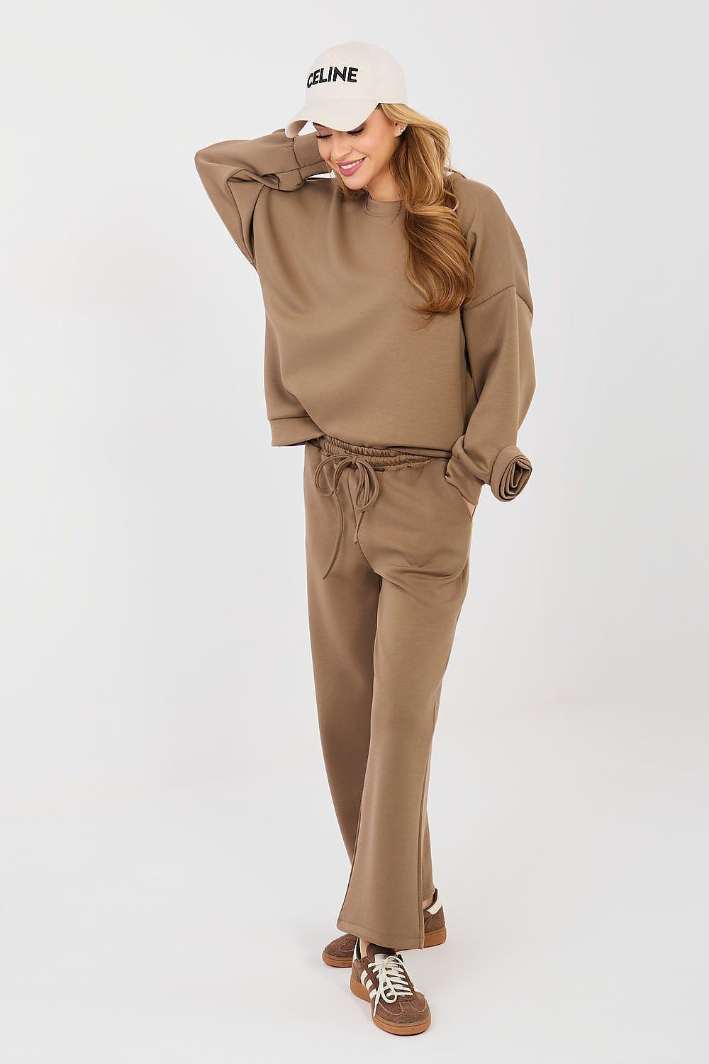 Marrone / Universale Completo sportivo da donna in viscosa
