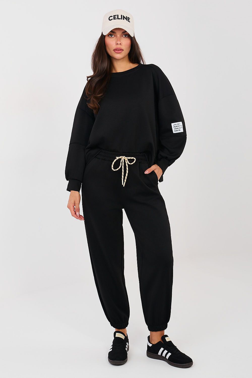 Completo sportivo da donna in viscosa elasticizzata - 224380