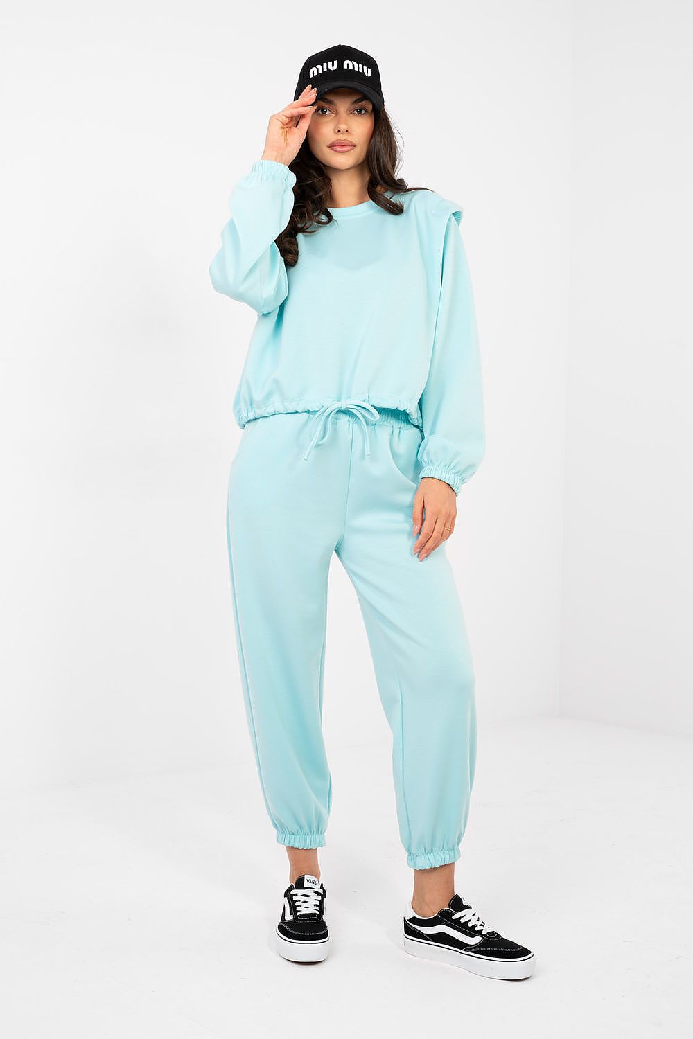 Completo tuta da donna in viscosa elasticizzata - 224456