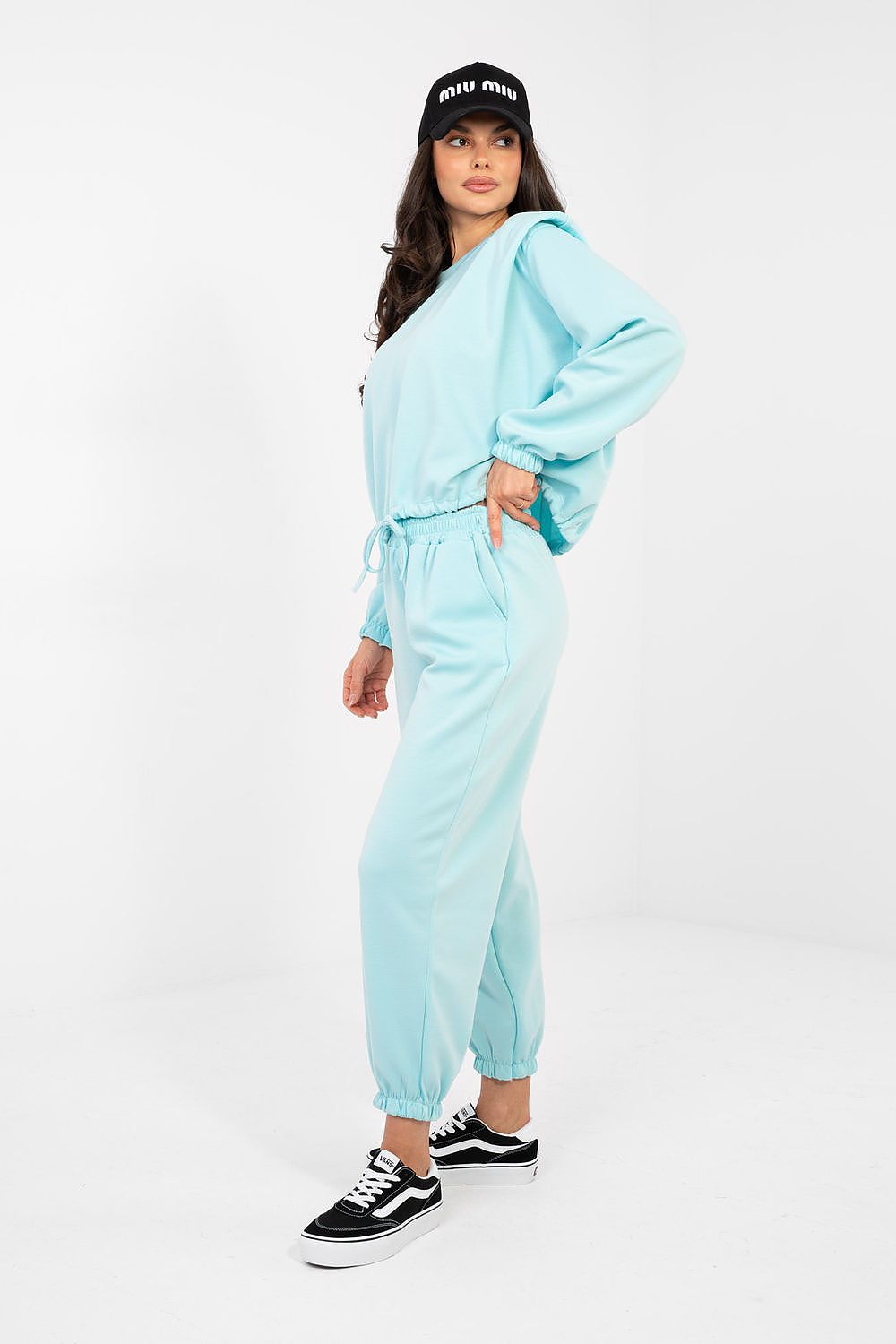 Completo tuta da donna in viscosa elasticizzata - 224456