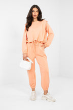 Completo tuta da donna in viscosa elasticizzata - 224456