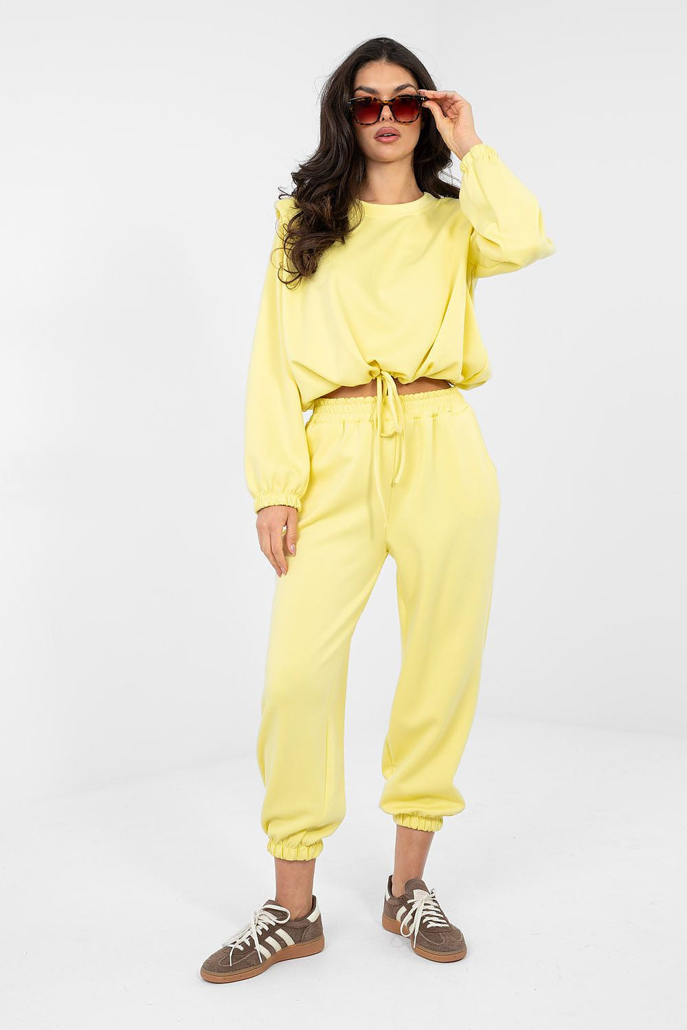 Giallo / Universale Completo tuta da donna in viscosa