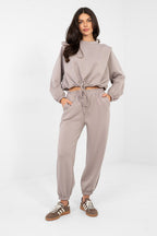 Beige 2 / Universale Completo tuta da donna in viscosa