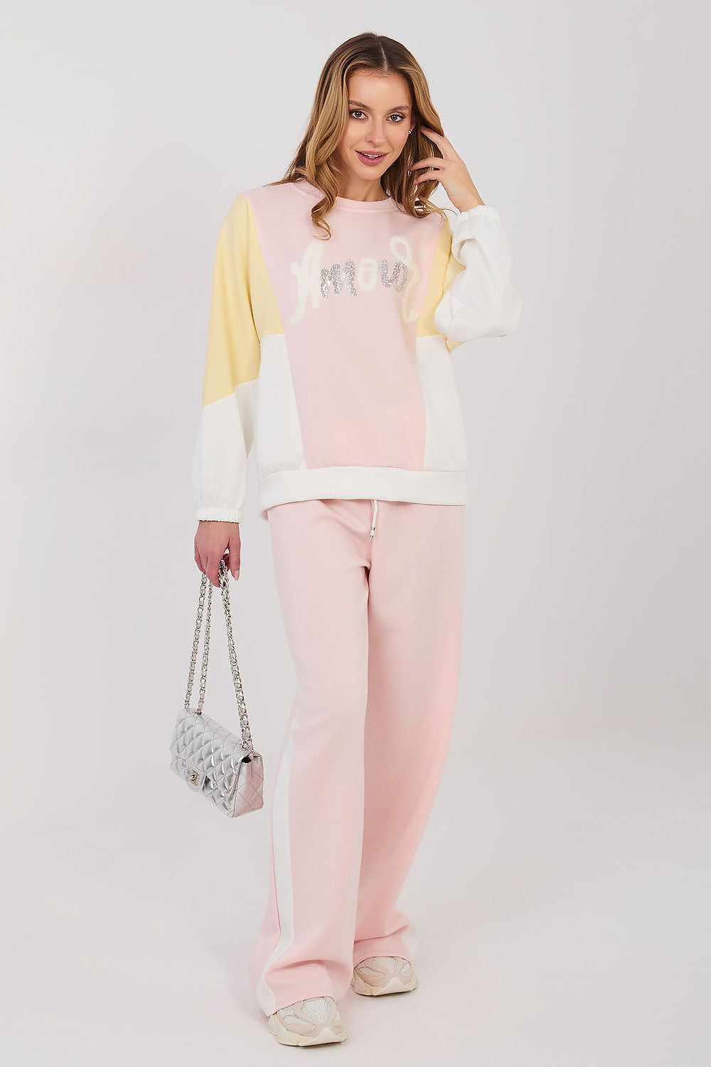 rosa 2 / Universale Completo tuta in morbidissima viscosa