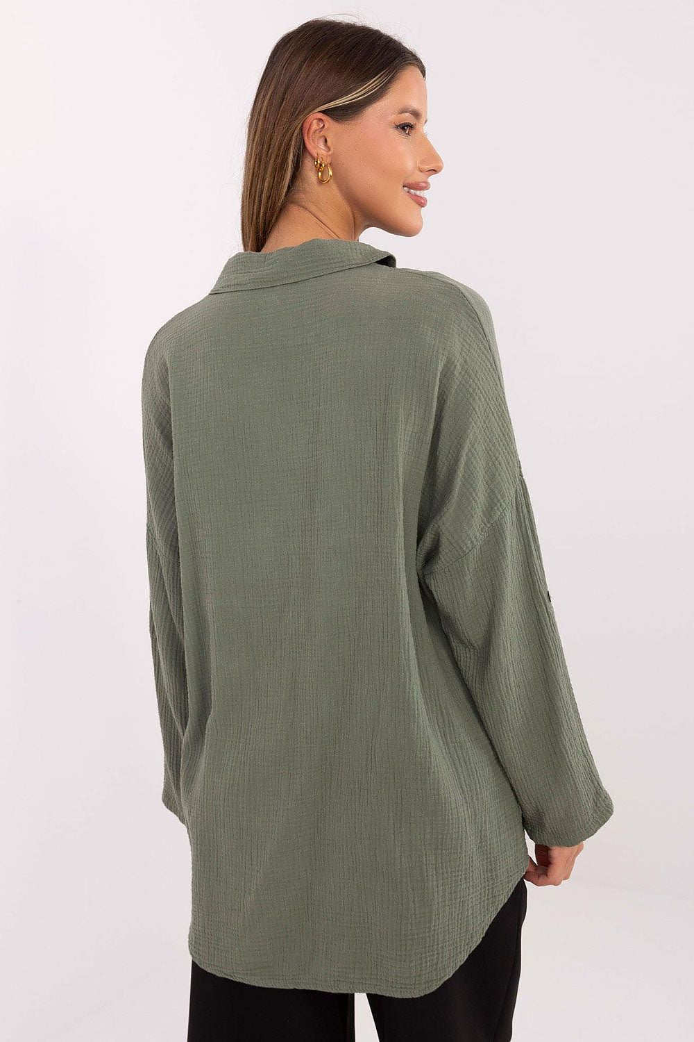  Camicia a manica lunga  model 210009 Italy Moda 