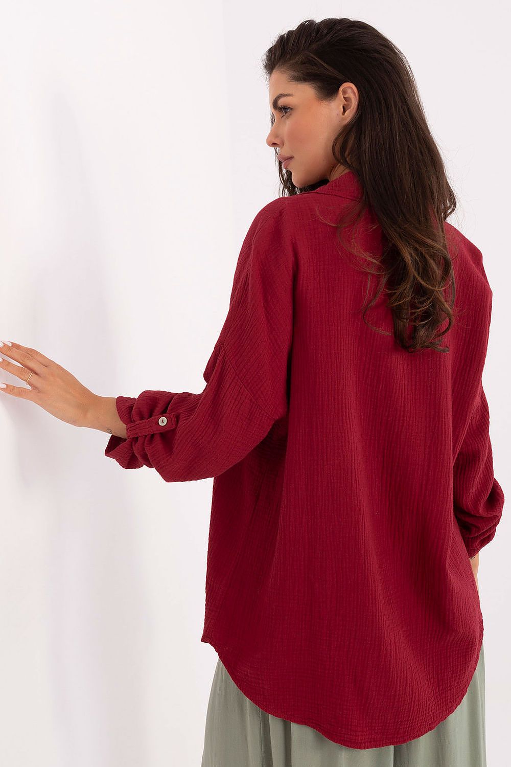  Camicia a manica lunga  model 215559 Italy Moda 