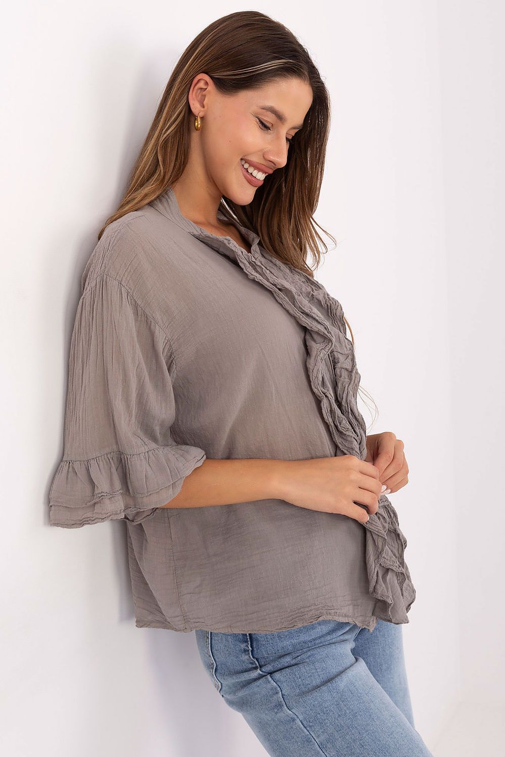  Camicia da donna model 215813 Italy Moda 