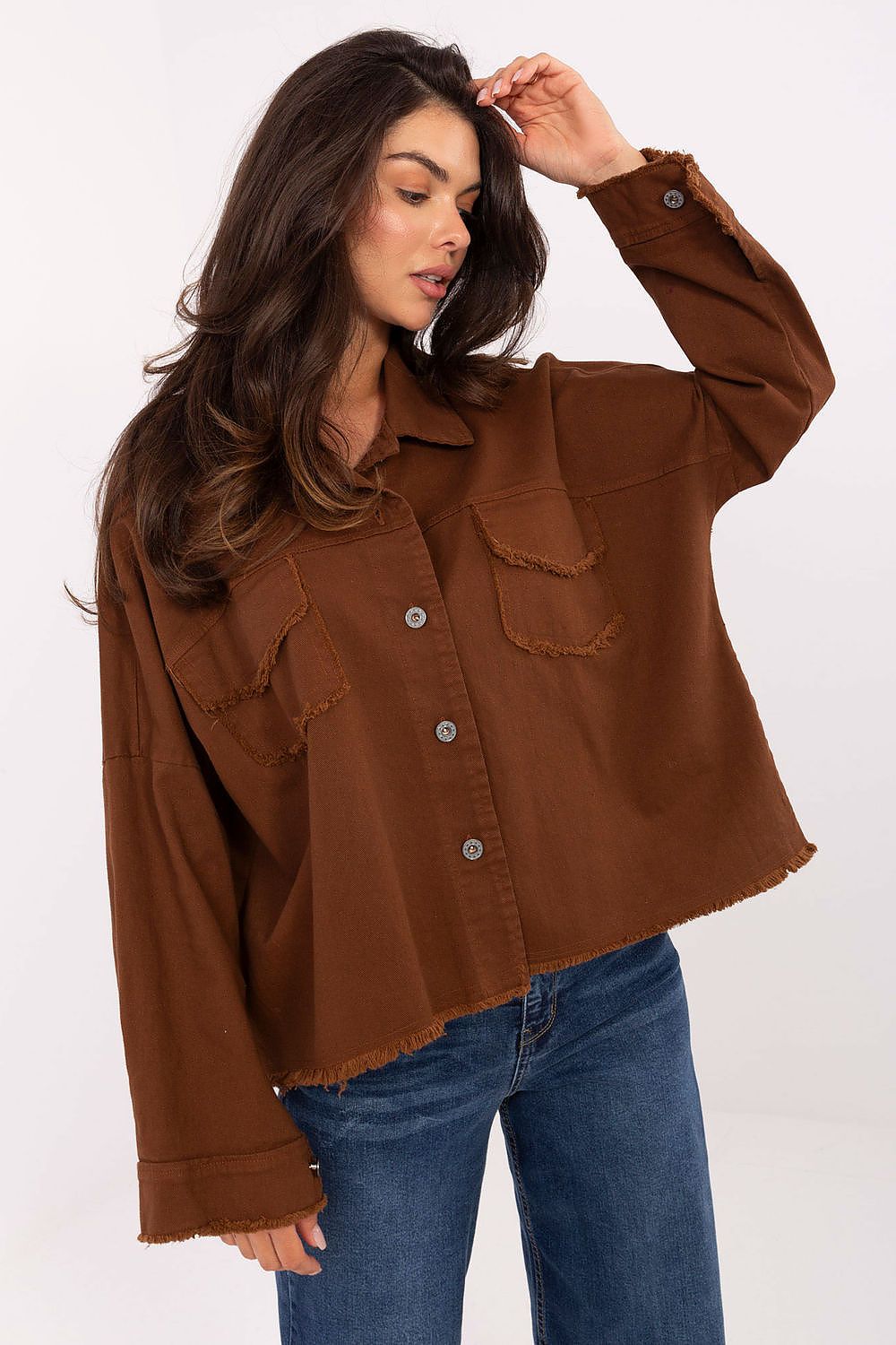  Camicia a manica lunga  model 216740 Rue Paris 