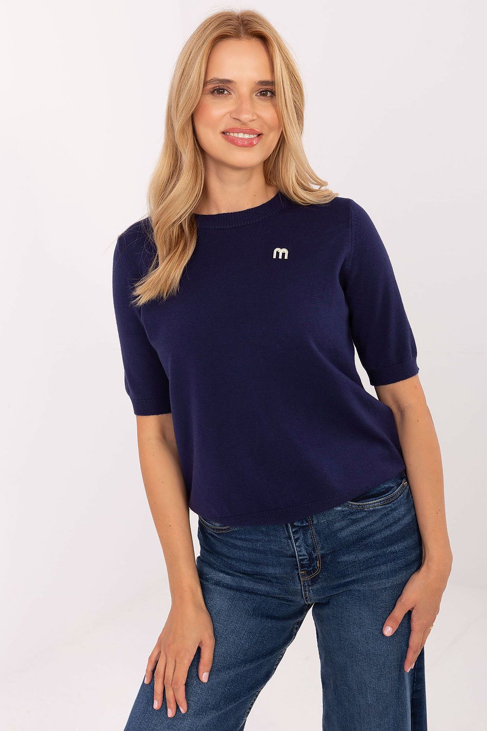  Maglione a manica corta model 216850 Factory Price 