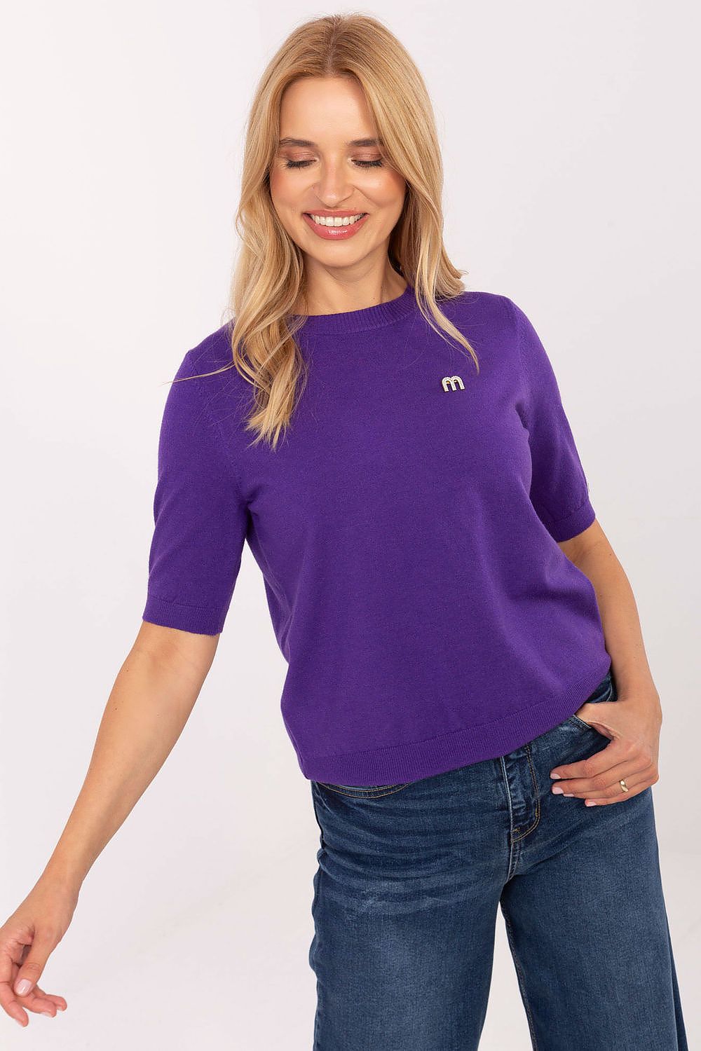  Maglione a manica corta model 216851 Factory Price 