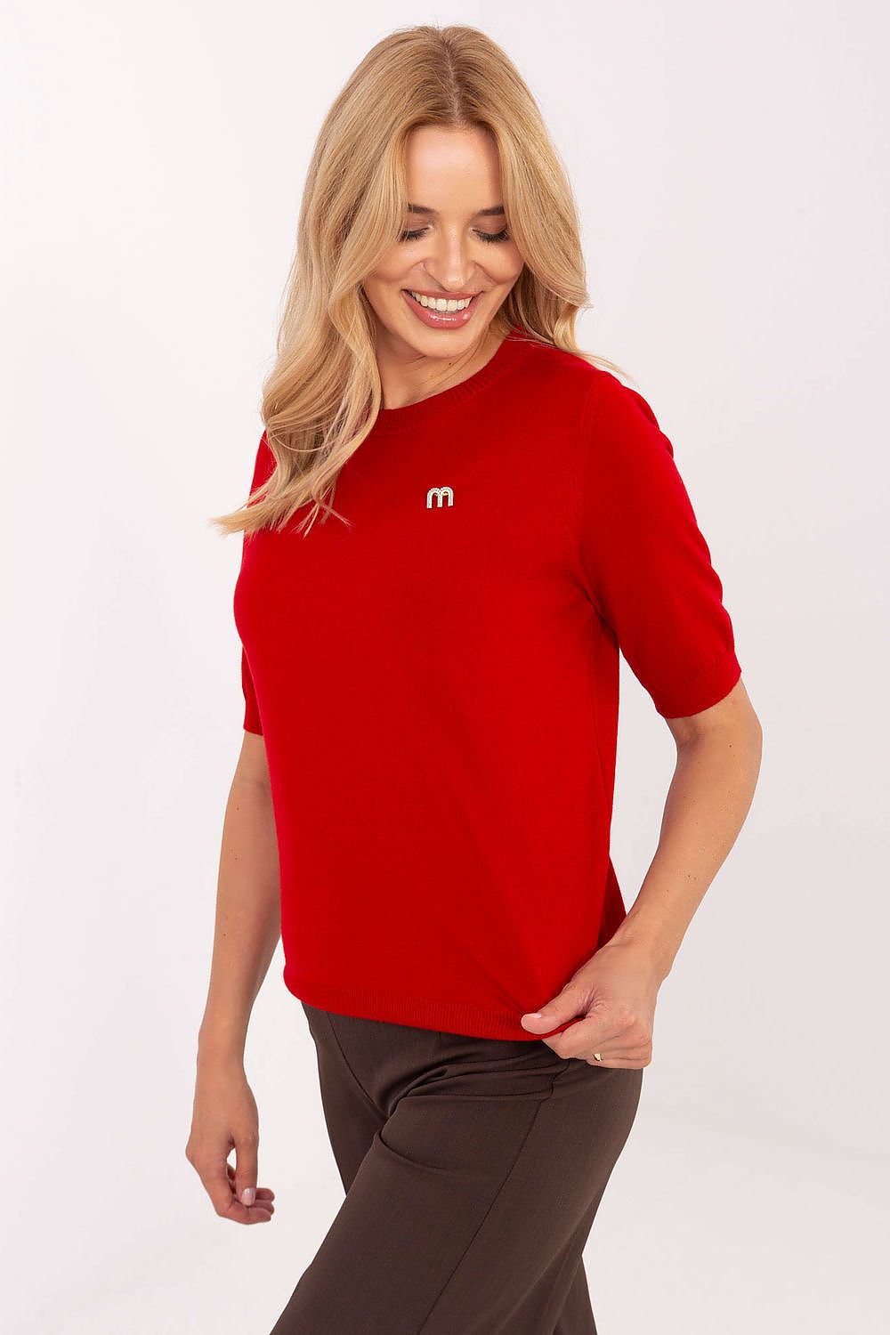  Maglione a manica corta model 216858 Factory Price 
