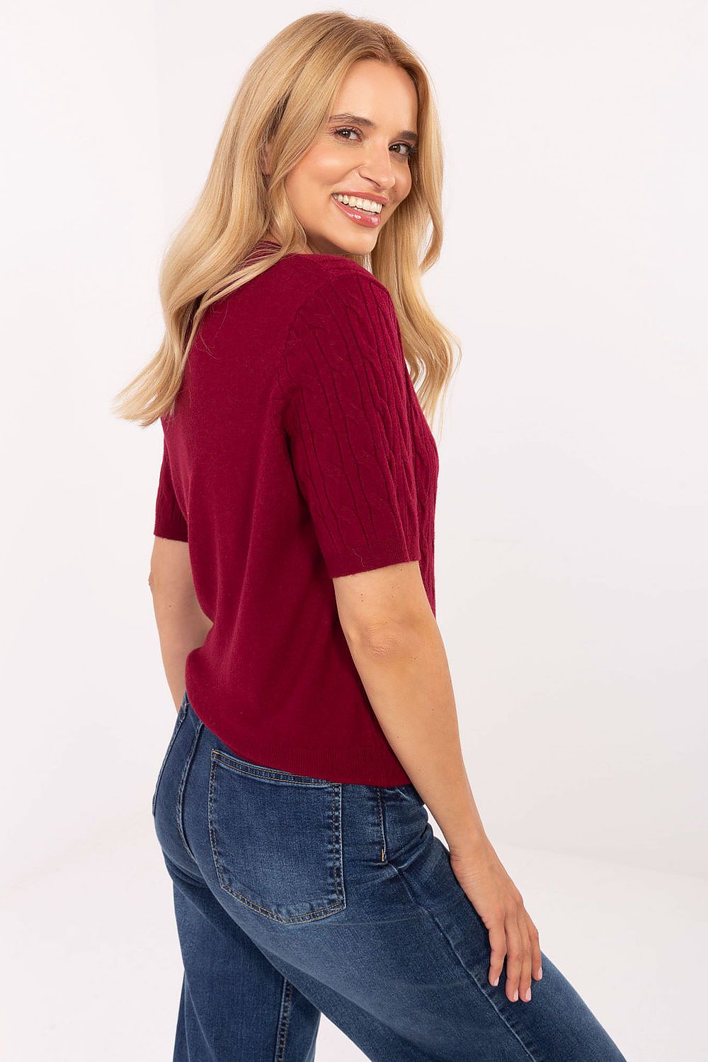  Maglione a manica corta model 216866 Factory Price 