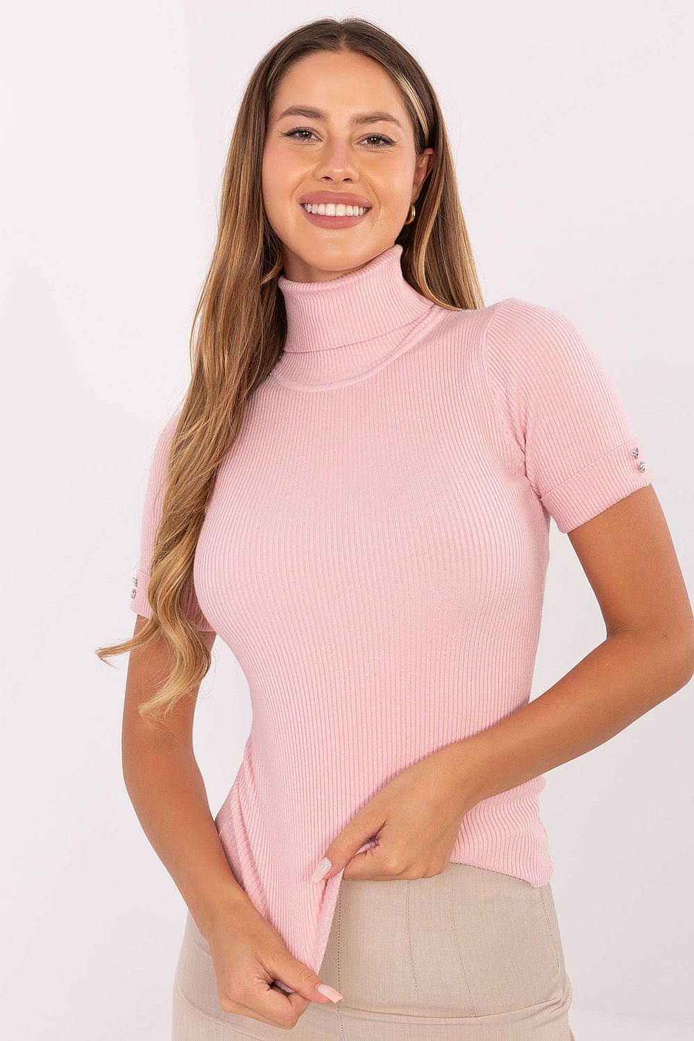  Maglione a manica corta model 217327 Factory Price 