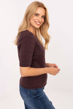  Maglione a manica corta model 217328 Factory Price 