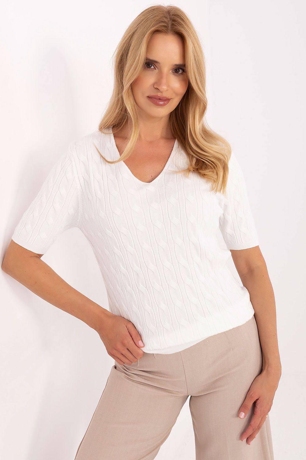  Maglione a manica corta model 217330 Factory Price 