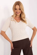  Maglione a manica corta model 217331 Factory Price 