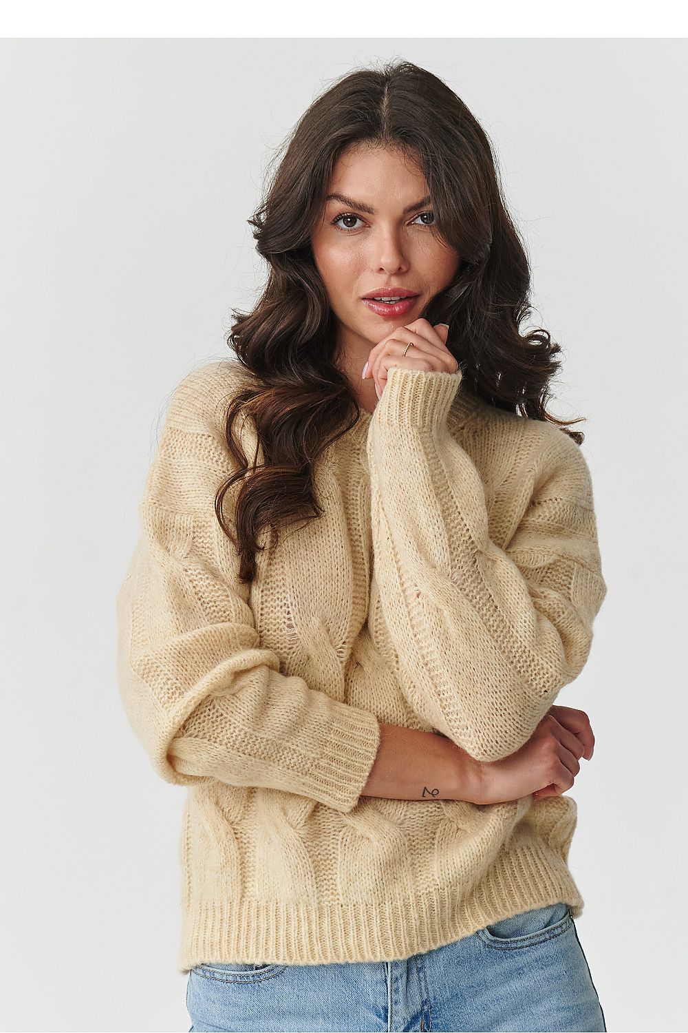  Maglione model 217363 Makadamia 
