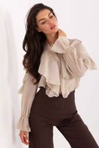  Camicia a manica lunga  model 218413 Rue Paris 