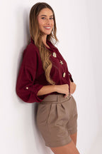  Camicia a manica lunga  model 219049 Rue Paris 