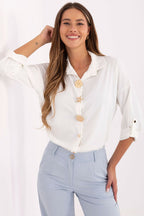  Camicia a manica lunga  model 219050 Rue Paris 