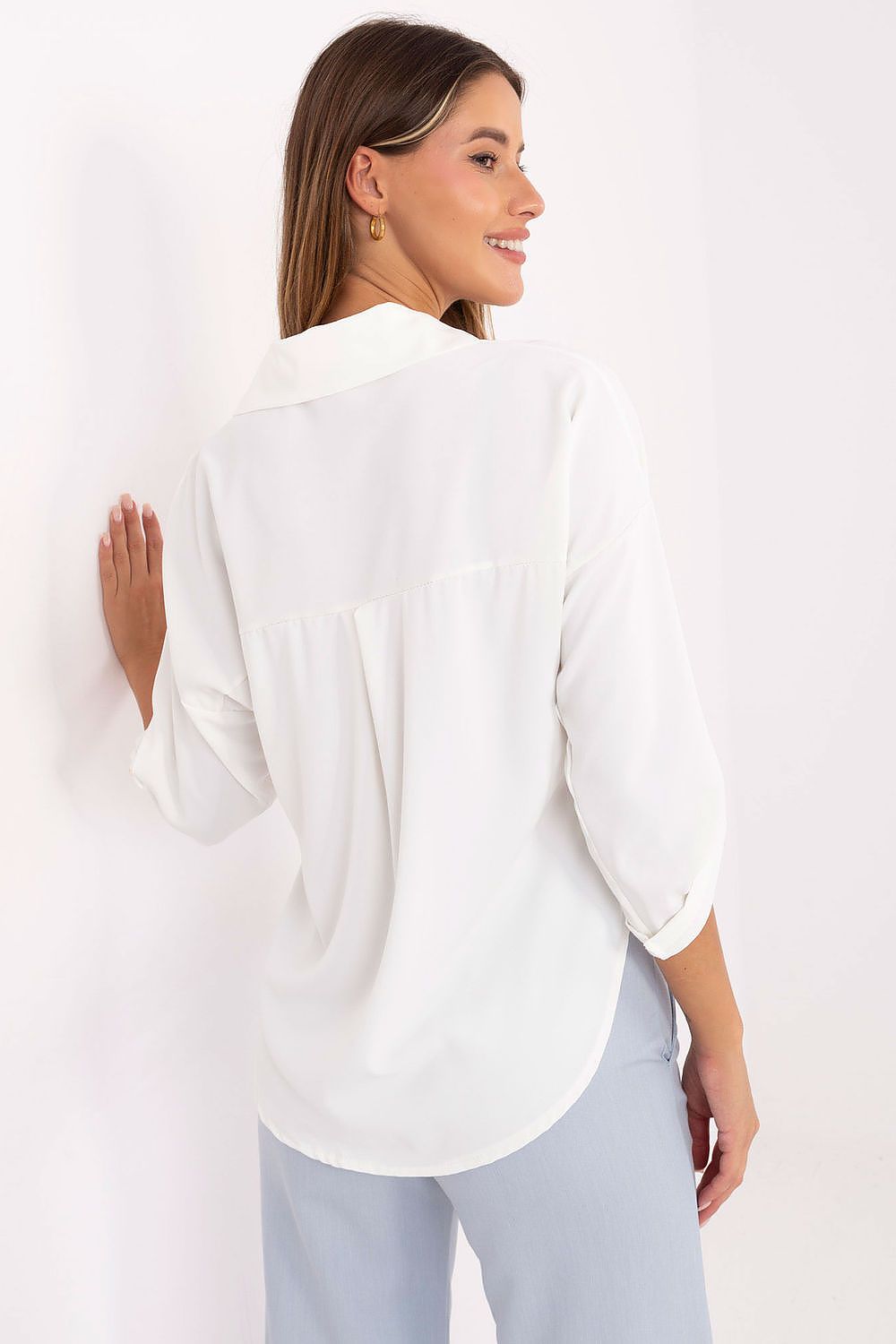  Camicia a manica lunga  model 219050 Rue Paris 