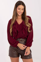  Camicia a manica lunga  model 219053 Rue Paris 