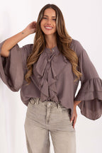  Camicia a manica lunga  model 220227 Rue Paris 