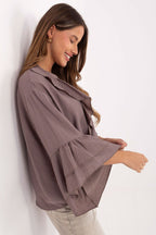  Camicia a manica lunga  model 220227 Rue Paris 