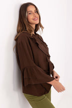  Camicia a manica lunga  model 220228 Rue Paris 